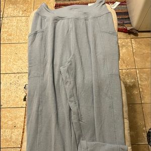 Light blue white waisted joggers from old navy. Size XS.